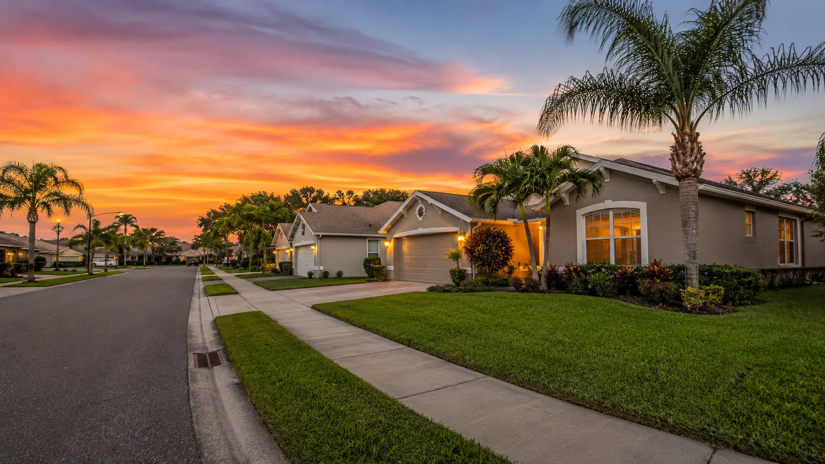 New construction home in a Clermont Florida community