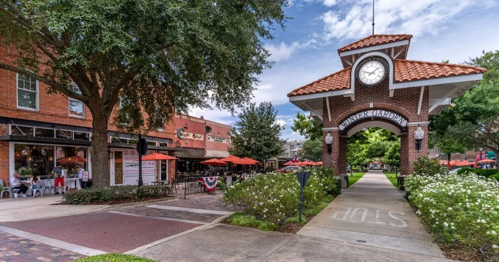 Historic Downtown Winter Garden Plant Street in Winter Garden Florida
